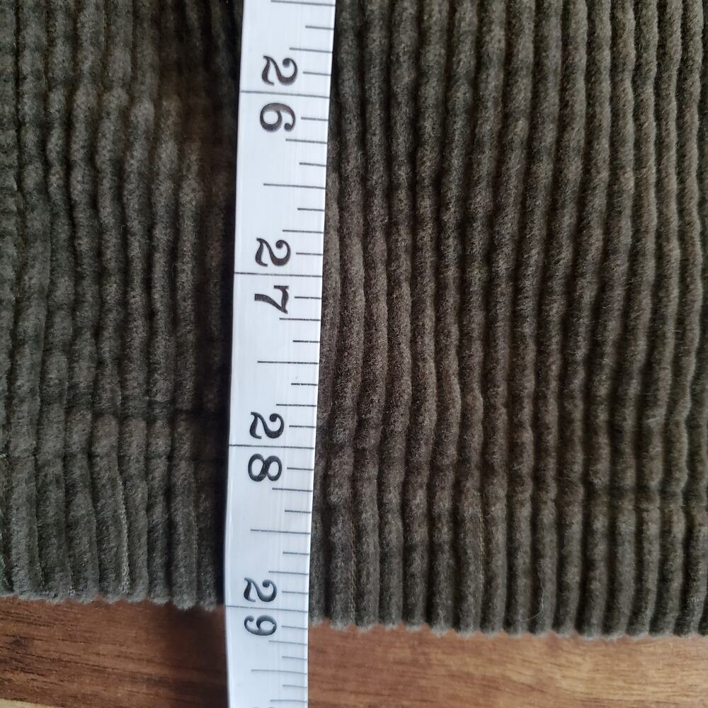 Love Tree Jumper Size Small Mini Army Green Corduroy - Picture 4 of 4